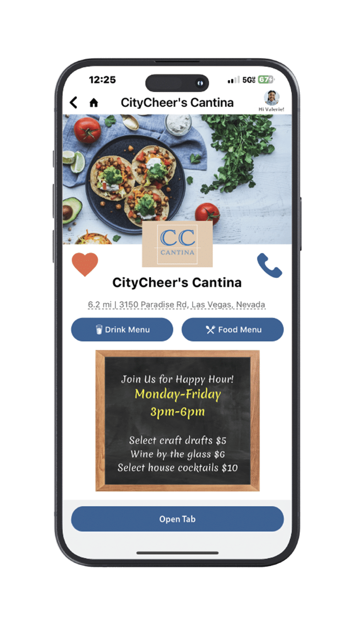 CityCheers Cantina