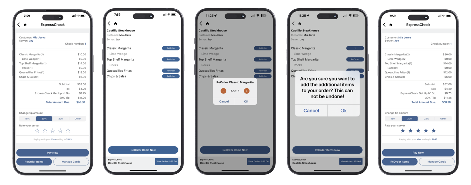 Scan Reorder ExpressCheck ReOrder | CityCheers Media