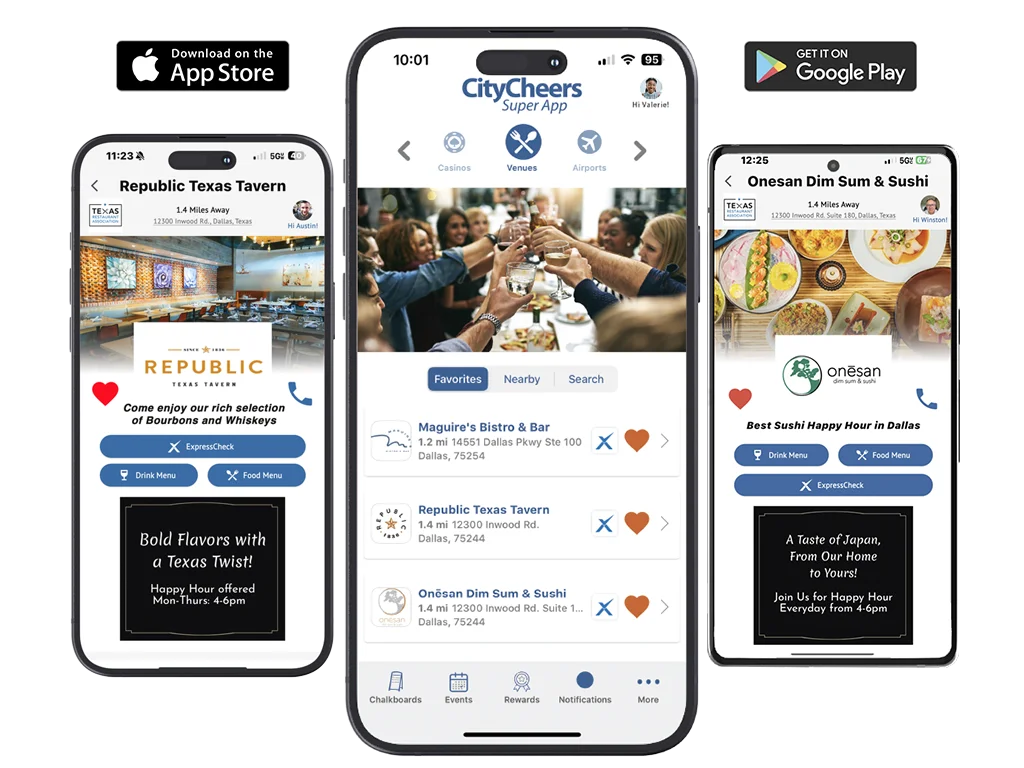 homepage phones 2025 CityCheers Super App