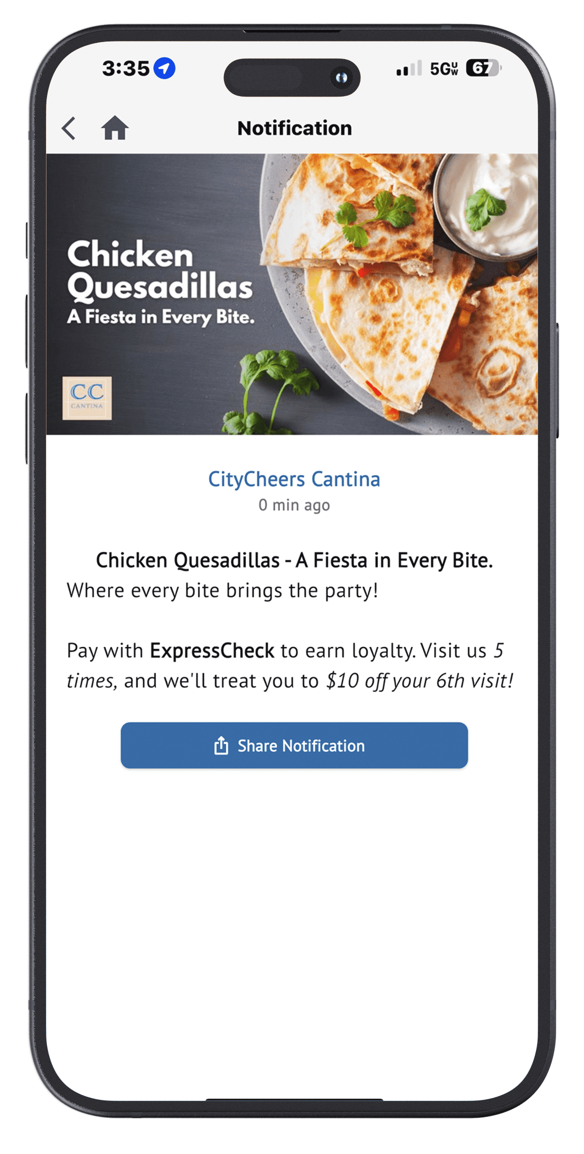 CityCheers Super App Broadcasts