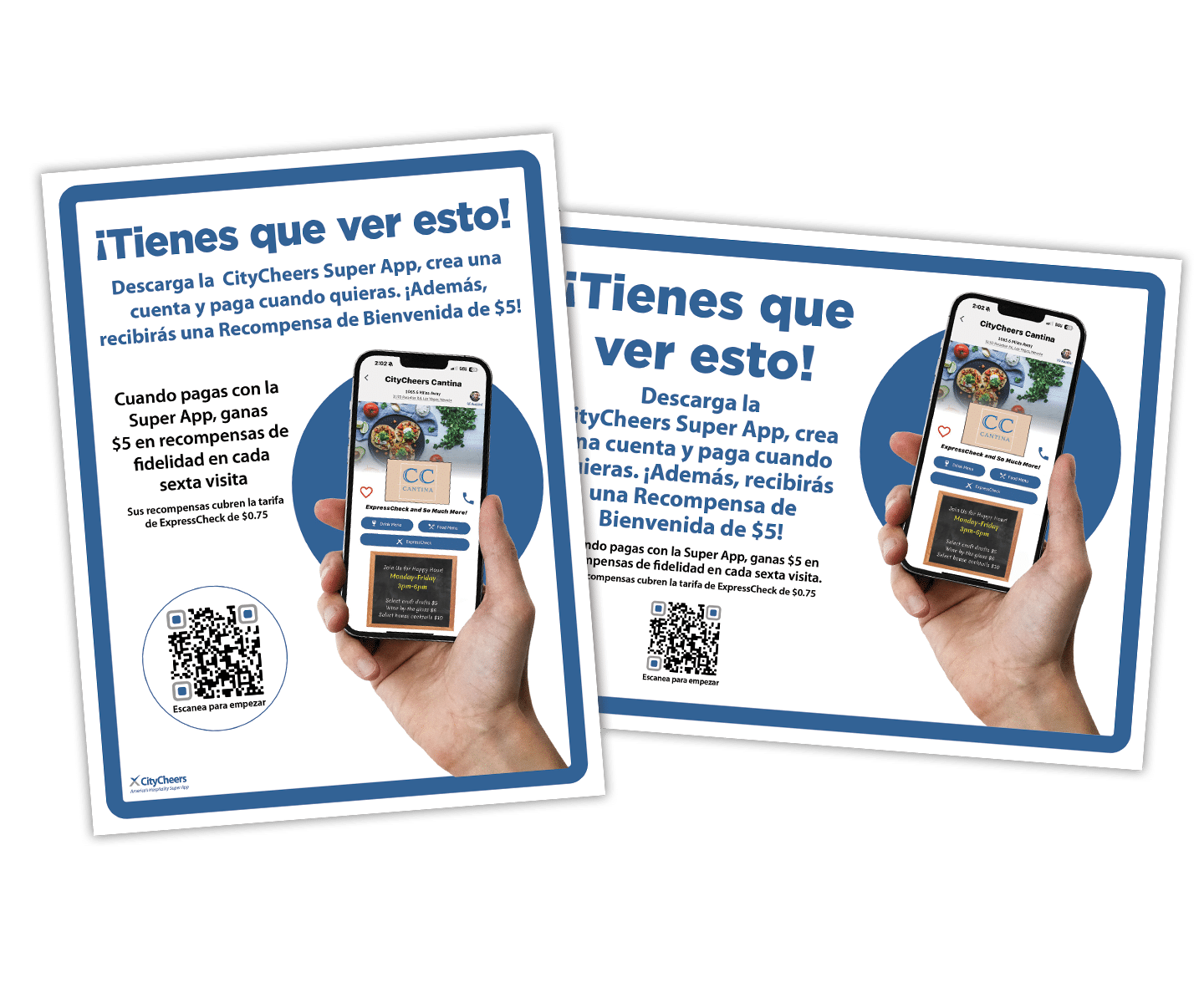 Wait Line Posters in Spanish