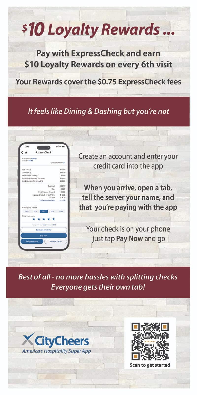 Menu Insert Back